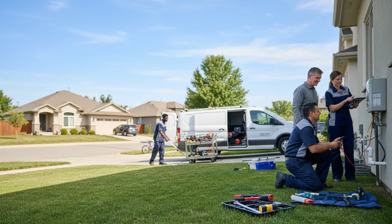 Tankless water heater service in Cherryvale, KS